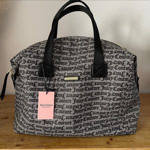 Juicy Couture Weekender Bag with Gold Details